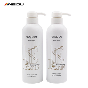 Tratamiento de Queratina de Alta Calidad OEM Augeas, Crema Alisadora Permanente Pura, Tratamiento de Queratina con Proteína y Colágeno para Salón - Product Image 1