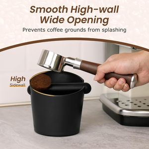 กล่องเคาะกากกาแฟ อุปกรณ์เสริมเครื่องชงกาแฟเอสเพรสโซ ถังเคาะกากกาแฟ - Product Image 3
