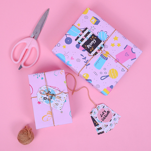 Wholesale 80g <b>Birthday</b> Valentine's Day Kraft <b>Paper</b> 43*300cm Gift Luxury Custom Packaging <b>Wrapping</b> <b>Paper</b> <b>Roll</b> - Product Image 6