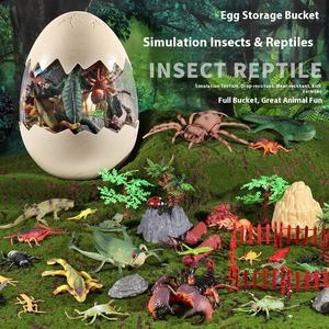 Nuevo dinosaurio <span class=keywords><strong>gigante</strong></span> <span class=keywords><strong>huevo</strong></span> congelado película tema plástico colección modelo conjunto simulación creativa Unisex juguete para regalo - Product Image 3