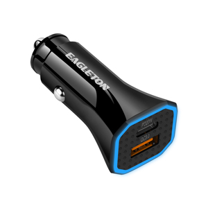 <span class=keywords><strong>Cargador</strong></span> de Coche USB-C PD de 20W y USB-A QC3.0 de Doble Puerto y Carga Rápida, Suministro de Fábrica, <span class=keywords><strong>Original</strong></span>, para <span class=keywords><strong>iPhone</strong></span>, Samsung, Xiaomi - Product Image 2