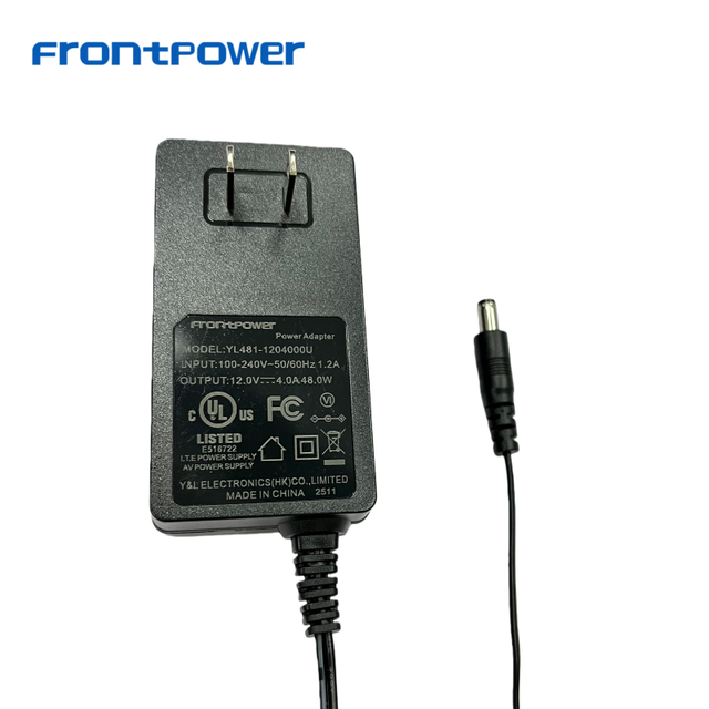 Frontpower 48W adaptor 12V 4A US EU UK AU PSE KC SAA BIS Indian Wall Plug Switching Power Supply Adapter for smart box