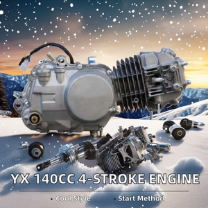 เครื่องยนต์มอเตอร์ไซค์ใหม่ 140 ซีซี 1 สูบ 4 จังหวะ รุ่น YX140 พร้อมระบบจุดระเบิด CDI คลัตช์มือ สตาร์ทเท้า ทำจากอะลูมิเนียม 140 ซีซี - Product Image 4