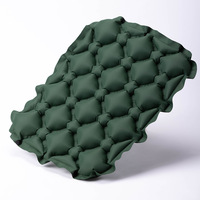 Coussin de siège gonflable imperméable pour l'extérieur, en TPU léger, avec pompe intégrée, pour les voyages, le bureau, le camping et la randonnée