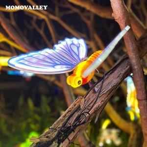 Venta de mariposas <span class=keywords><strong>LED</strong></span> de alta calidad, luz con motivo de decoración en movimiento <span class=keywords><strong>LED</strong></span>, fábrica de <span class=keywords><strong>China</strong></span> incluso para, comercio al por mayor - Product Image 3