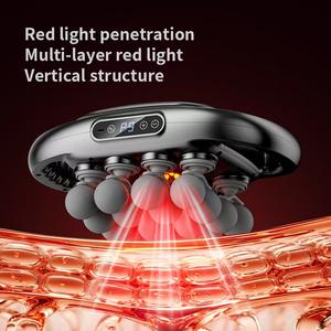 Pistola de Masaje Profesional con 16 Cabezales, Pistola de Masaje Muscular de Tejido Profundo con Calor para Alivio del Dolor y Recuperación Rápida del Ejercicio - Product Image 5