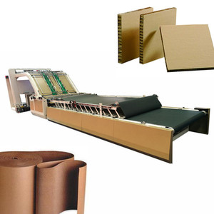 Corrugated carton box cardboard flute laminating paperboard making machine flute laminating machine box packaging machine