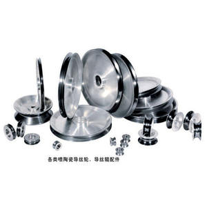 Özelleştirilmiş V oluk seramik kaplı avara kasnağı, tel sarma makinesi kasnak - Product Image 3