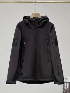 Chaqueta de boxeo 3 en 1 a prueba de viento e impermeable acolchada y gruesa para hombre, chaqueta de cuero para hombre - Product Image 5