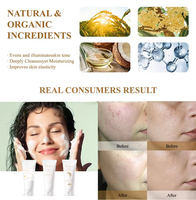 Nettoyant Visage Crème de Riz AHA Contrôle du Sébum Nettoyage en Profondeur Crème Wishgan Tous Types de Peau Usine Marque Privée