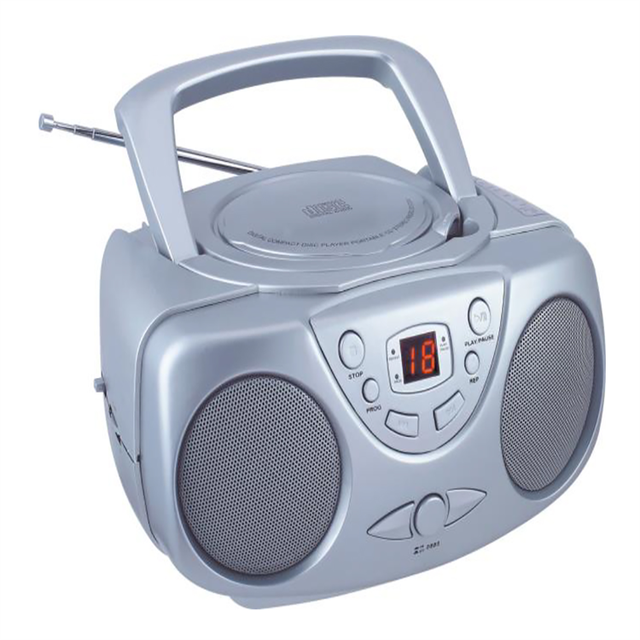 LCD Display CD Radio Boombox MP3/USB/SD Functions Stereo Earphone Jack Aux USB VCD Players Recorders Radio Cassette CD Boombox