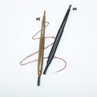 FÉE COSMÉTIQUES PE14 Naturel Imperméable À L'eau Crayon À Sourcils avec Brosse