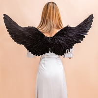 Ailes d'ange en plumes pour adultes, lavables en machine, pour Halloween, festivals, spectacles et performances scéniques – Fournisseur direct