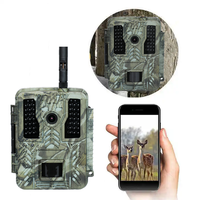 Cámara de Caza BSTCAM, Cámaras WiFi 4K, Cámara de Vigilancia Inalámbrica para Exteriores, Cámara de Observación de Senderos