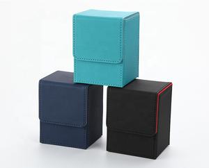 Torson 80 + Pu Carte Boîte De Rangement Magic Deck Case pour Jeux De Société pour Yugioh TCG CCG PTCG Trading Card Toploading Deck Box - Product Image 3