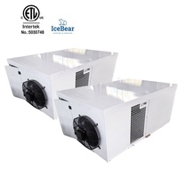 Unités de réfrigération monobloc ICE BEAR 1hp/2hp à économie d'énergie certifiées ETL, nouvelles chambres froides commerciales pour restaurants à montage sur toit