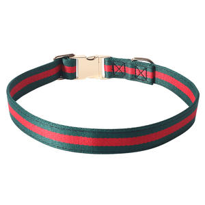 Correa de perro de poliéster personalizada de estilo popular 2025 con estampado diseño de lujo moderno OEM/ODM suministros para exteriores para perros - Product Image 5