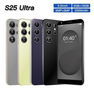 Teléfono Móvil S25 Ultra Desbloqueado, Pantalla Táctil de 5 Pulgadas, Android 8.1, 4G, Doble SIM, 2GB de RAM, 16GB de ROM, Batería de 2500mAh - Product Image 2