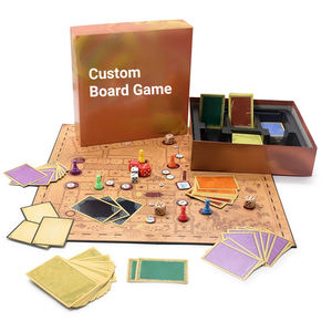 Juego de mesa personalizado de alta calidad con caja de embalaje personalizada a color, juego de mesa de lujo tipo Monopoly, rompecabezas. - Product Image 2
