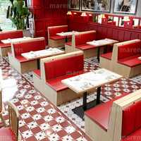 Kommerzielle Restaurant-Möbel: Massivholz-Tisch- und Stuhl-Kombination für Dessert- und Milchtee-Läden sowie Cafés
