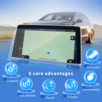 Autocollants de voiture, protection d'écran numérique Carplay, film protecteur en verre trempé, accessoires automobiles pour MG HS 2026