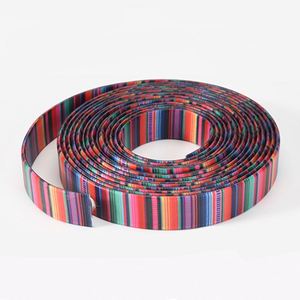 Sangle en polyester nylon imperméable et durable avec logo personnalisé, sangle en toile enduite de PVC pour équipement équestre - Product Image 2