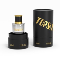 Bouteille de Parfum en Verre Vide Personnalisée OEM de Luxe pour Huile, avec Pulvérisateur, Carrée ou Ronde, Formats 10ml 30ml 50ml 100ml, et Emballage Cadeau