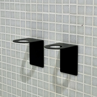304 porte-bouteille en acier inoxydable distributeurs de savon muraux en acier inoxydable supports muraux pour bouteilles de distributeur de savon