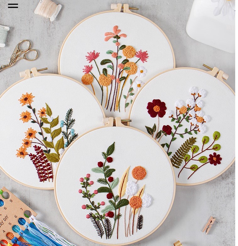 Pafu Embroidery Kit Punch Needle Kit