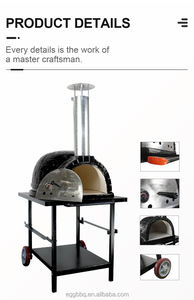 Cmamseb — <span class=keywords><strong>four</strong></span> à charbon de bois de 26 pouces, grande brique, <span class=keywords><strong>four</strong></span> à pizza, italie, quatre a, jardin d'extérieur - Product Image 5