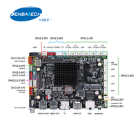Placa Base Android SI-3568-A Rockchip RK3568, 2 GB, 32 GB, Placa Base Android, Arm Cortex RK3568, Placa Android Linux, Guangzhou