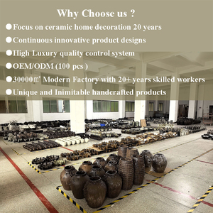 Wholesale Home Utensils Handmade Hotel Decoration Bowl Fruit Tray <strong>Ceramic</strong> Craft Flower Pot <strong>Jewelry</strong> <strong>Box</strong> - Product Image 4