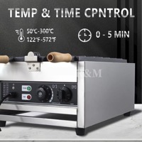 Machine à gaufres en forme de Crocs 2026, équipement pour faire des gaufres en forme de pantoufles, machine à cônes à gaufres en forme de Crocs pour les entreprises