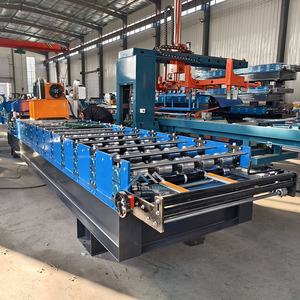 Máquina de fabricación de azulejos de hoja de techo esmaltada de acero de 800 colores de alta calidad fácil de operar para Zimbabue - Product Image 5