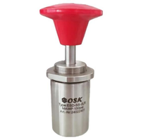 Vanne de coupure d'urgence OSK ESD-SL-2HR, hydraulique, en acier inoxydable SS316L, Buna N, NPT1/4, 3 voies NC./NO, ESD OEM