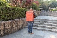 Sac à Dos Isotherme Épais et Robuste pour Livraison de Pizzas et Repas à Vélo ou Moto, Vente en Gros