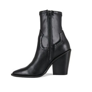 أحذية جلدية عالية الجودة للسيدات بسعر المصنع كاجوال أنيق مع ميزة زيادة ارتفاع مقدمة مدببة لفصل الصيف والخريف - Product Image 5