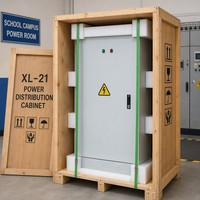 Armoire de distribution de moteur professionnelle XL-21 380V 15kA triphasée 5 fils de type fixe pour panneau électrique de ligne de production en usine