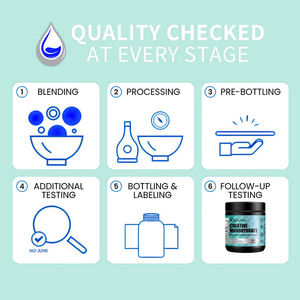 Creatina Monoidrato in Polvere 5000mg OEM Etichetta Privata, Integratore Pre-Allenamento Aromatizzato di Grado Alimentare, Prezzo all'Ingrosso per Adulti - Product Image 6