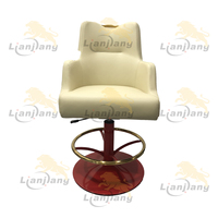 Chaise de tabouret de casino de jambe de base en métal de repos de dossier de siège en cuir utilisée pour des jeux de salle de jeu de casino