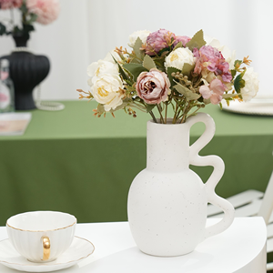 Ramo de Flores de Peonía de Seda Artificial 2025 para Decoración de Bodas - Product Image 6