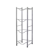 Vente à chaud OEM ODM présentoir pour bouteilles d'eau à 3 niveaux support de stockage de 5 gallons porte-bouteille d'eau à vendre
