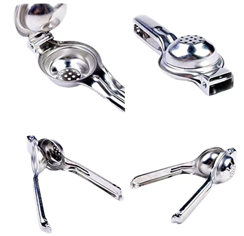 New Useful Stainless Steel Lemon Squeezer Convenient Manual Citrus Press Juicer Lime Squeezer A Must-HaveKitchen Tool