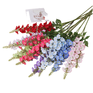 Flor de Hortensia Artificial de Seda Hecha a Mano, Diseño de Hierba Violeta Alta, Fabricada en Shandong, Decoración para el Día de los Inocentes - Product Image 1