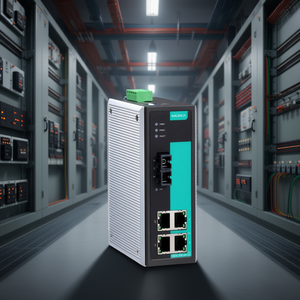 Moxa EDS-305-M-SC-T สวิตช์อุตสาหกรรมแบบไม่ต้องมีการจัดการ 4 พอร์ต สำหรับติดตั้งบนราง DIN - Product Image 3