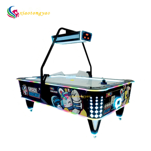Table de hockey sur air à monnayeur, machine de jeu d'arcade, équipement de divertissement 110V/220V, garantie 12 mois Xiaotongyao XCT-121 - Product Image 2