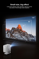 Proyector S30 Pro LED 2026 Original de Fábrica, Cine en Casa Portátil, Video Nativo 720P, Compatible con 4K, Enfoque Automático, Keystone, Android 14