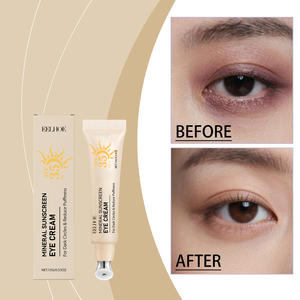 Base de maquillaje diario natural, crema <span class=keywords><strong>para</strong></span> ojos con protector solar mineral, reducción de la hinchazón de las ojeras <span class=keywords><strong>para</strong></span> protección solar - Product Image 1