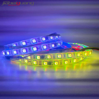 Programmable 60Leds WS2811 1903 16703 12V Adressable 30/48/60/120 Leds/m 5050 Pixel RGB Strip Light Magic Color LED Strip