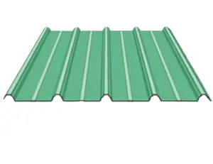 Şeffaf renk kaplanmış metal shingles demir çatı çelik levhalar